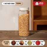 Hũ Thủy Tinh Borosilicate Nắp Nhựa, Hũ Đựng Thực Phẩm Đa Năng An Toàn Sức Khỏe PHALEDO ( HD-0376) – ảnh 12