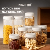 Hũ Thủy Tinh Borosilicate Nắp Nhựa Đa Năng, Chống Mốc, Chống Ẩm Phaledo (PL-0376) – ảnh 11