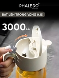Chai Đựng Dầu Ăn, Nước Mắm Thuỷ Tinh Borosilicate Cao Cấp Mở Nắp Tiện Lợi LISSAxPHALEDO (PL-0344) – ảnh 7