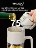 Chai Đựng Dầu Ăn, Nước Mắm Thuỷ Tinh Borosilicate 2 Chế Độ Phun Và Rót LISSAxPHALEDO (PL-0343) – ảnh 8