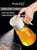 Chai Đựng Dầu Ăn Thuỷ Tinh Borosilicate Phun Rót Đa Năng LISSAxPHALEDO (PL-0342) – ảnh 3