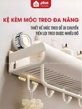Kệ Đa Năng Cốc Hút Không Khoan Đục Chịu Tải 30Kg - Kệ Nhà Tắm Thép Carbon Không Gỉ Tiện Lợi – ảnh 8