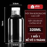 Chai Thủy Tinh Đa Năng Đựng Rượu, Nước- Bình Thủy Tinh Borosilicate Cao Cấp An Toàn Sức Khỏe PHALEDO – ảnh 10