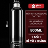 Chai Thủy Tinh Đa Năng Đựng Rượu, Nước- Bình Thủy Tinh Borosilicate Cao Cấp An Toàn Sức Khỏe PHALEDO – ảnh 11
