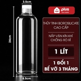 Chai Thủy Tinh Đa Năng Đựng Rượu, Nước- Bình Thủy Tinh Borosilicate Cao Cấp An Toàn Sức Khỏe PHALEDO – ảnh 13
