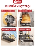 Kệ Đựng Đồ Rửa Chén Không Khoan Tường, Thép Carbon Cao Cấp, Kệ Nhà Bếp Đa Năng, Không Gỉ Sét – ảnh 9