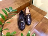 Giày Da Patina Dáng Hàn Quốc