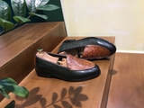 Giày Da Patina Dáng Hàn Quốc