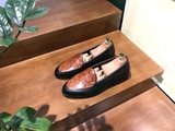 Giày Da Patina Dáng Hàn Quốc