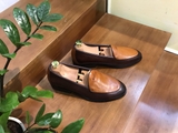 Giày Da Patina Dáng Hàn Quốc