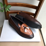 Giày Da Patina Dáng Hàn Quốc