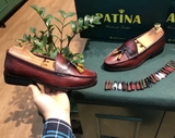 Giày Da Patina Dáng Hàn Quốc