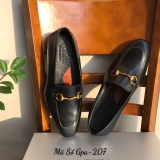 Giày Da Patina Dáng Âu