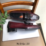 Giày Da Patina Dáng Âu