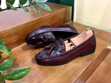 Giày Da Patina Dáng Hàn Quốc
