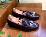 Giày Da Patina Dáng Hàn Quốc