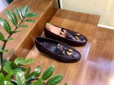 Giày Da Patina Dáng Hàn Quốc