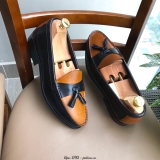 Giày Da Patina Dáng Hàn Quốc