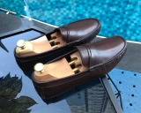 Giày Da Patina Đế Mềm