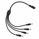 Dây cấp nguồn, jack DC 1 ra 4 - 5.5x2.1mm