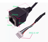 Dây cáp chuyển đổi mạng RJ45 sang PH1.25-4PIN 30cm