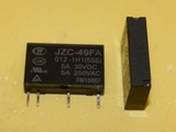 relay rơle 12V 4 chân JZC-49FA-012-1H1