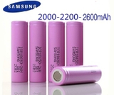 PIN 18650 tím TIANL - IMR 18650 - 2200mah XẢ 15C(30A)