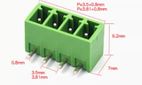 DOMINO 4 3.81MM CHÂN CONG ĐỰC CÁI 15EDG3.81-4P