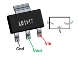 LD1117 1.8V SMD IC NGUỒN (11A14.1)