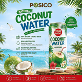 Canned coconut water (Aluminum can 250ml / 330ml / 500ml) - OEM / Private Label