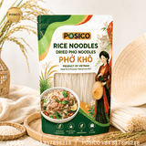 POSICO - Vietnam Dried Pho Noodle Supplier (Phở khô) for export - OEM Packaging