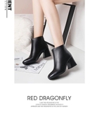 HIGH HEELS BOOTS  - LÀ PHỤ NỮ NÊN CÓ 1 ĐÔI ĐẬM CHẤT THANH LỊCH PARIS B11.HIE