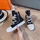 BOOTS LOCALBRAND | BỐT RICK OWENS RO DÁNG THỂ THAO HIGH - TOP, SANH CHẢNH VÀ CỰC CHẤT  B2.LCA