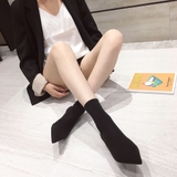  HIGH HEELS BOOTS DÁNG TẤT GÓT NHỌN LIỀN TỰ TIN KHOE CÁ TÍNH SIÊU TRENDY B21.HIE