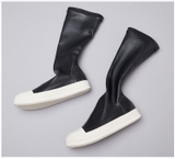 BOOTS LOCALBRAND | BỐT RICK OWENS RO DÁNG ĐÙI , SỰ KẾT HỢP LẠ ĐẦY THU HÚT B4.LCA