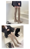 OVER KNEE BOOTS ĐẾ TRỆT ĐƠN GIẢN HIỆN ĐẠI PHONG CÁCH ANH SANG CHẢNH B4.OVK