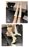 KNEE BOOTS FORM NHĂN DA MỀM MŨI NHỌN B5.KNE