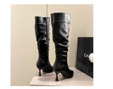 KNEE BOOTS FORM NHĂN DA MỀM MŨI NHỌN B5.KNE