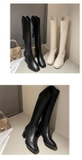 KNEE BOOTS CỰC CÁ TÍNH DÁNG CAO BỒI ĐẬM PHONG CÁCH ANH B6.KNE
