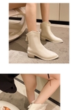 ANKLE BOOTS BASIC PHONG CÁCH PHÁP MŨI NHỌN B1.ANK