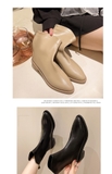 ANKLE BOOTS BASIC PHONG CÁCH PHÁP MŨI NHỌN B1.ANK