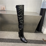 FANTACY BOOTS ĐÙN PHONG CÁCH CHÂU MỸ RETRO  MŨI  ĐẦU TRÒN THỜI THƯỢNG B2.FAN