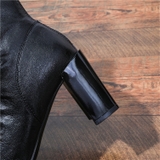 HIGHHEEL BOOTS MŨI VUÔNG ĐẾ TRỤ BASIC SIÊU CHẤT B1.HIE