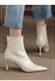 HIGH HEELS BOOTS PHONG CÁCH PHÁP THANH LỊCH  MŨI NHỌN  B2.HIE