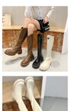 KNEE BOOTS BASIC PHONG CÁCH HIỆP SĨ ĐẦU TRÒN B2.KNE