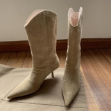 UNDER KNEE BOOTS NGANG BẮP CHÂN MŨI VÀ GÓT NHỌN SANG CHẢNH B1.UNK