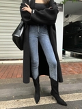 UNDER KNEE BOOTS NGANG BẮP CHÂN MŨI VÀ GÓT NHỌN SANG CHẢNH B1.UNK