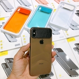 Ốp trong suốt màu viền camera dành cho iPhone X/XS • XS Max