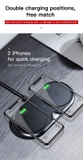 Đế sạc nhanh không dây Baseus Dual Wireless Charger cho Smartphone