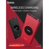 Sạc dự phòng không dây chính hãng HOCO ®️ Wireless PowerBank 10000mAh